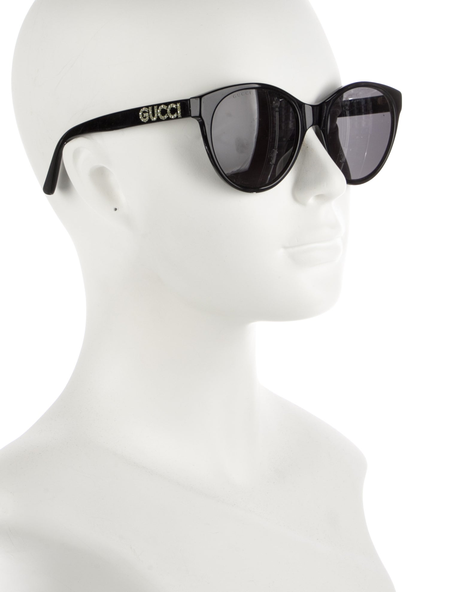 Gucci Interlocking G Logo Cat-Eye Sunglasses